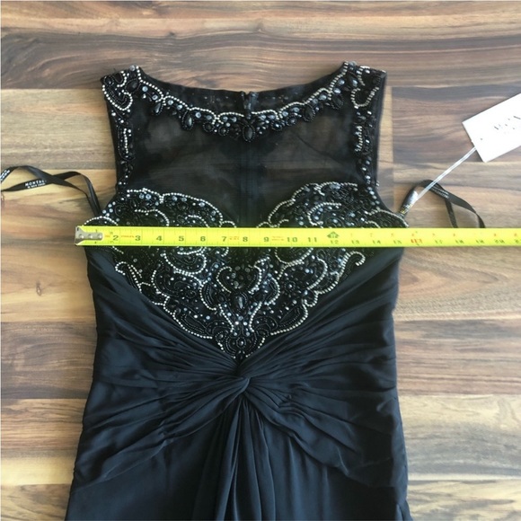 BNWT Montage by Mon Cheri beaded gown - Picture 11 of 14